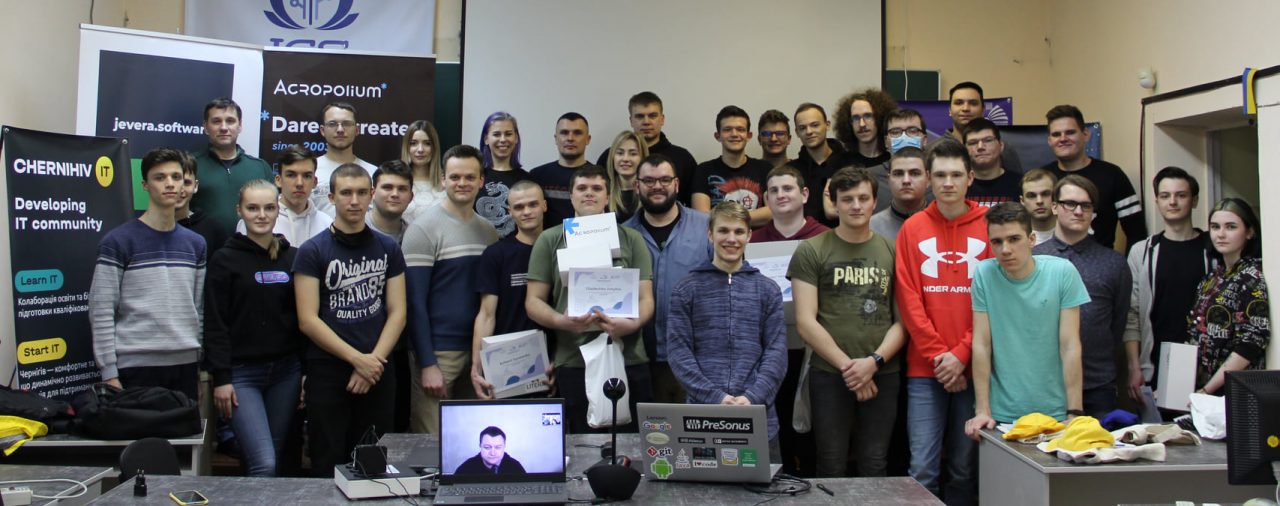 Перемога здобувачів в хакатоні Google Developers Club